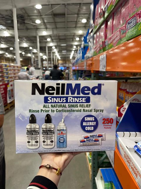 Nước muối rửa mũi NeilMed