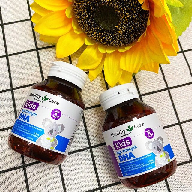 Vi&ecirc;n uống bổ sung Canxi v&agrave; DHA Healthy Care