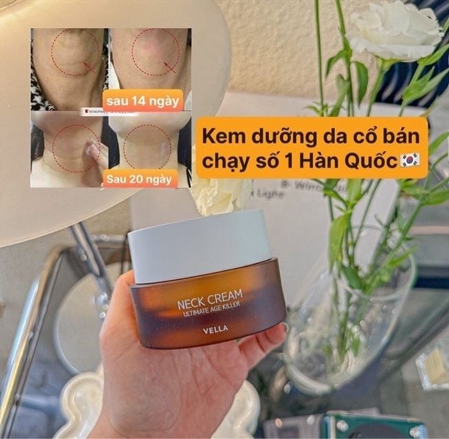 Kem dưỡng cổ Vella Neck Cream