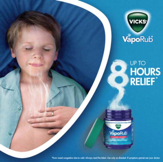 Dầu B&ocirc;i Vicks Giảm Ho