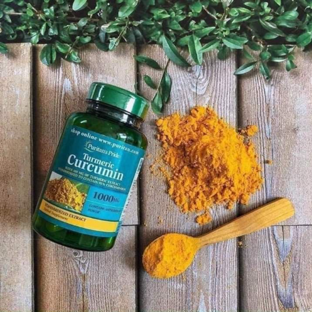 Vi&ecirc;n Uống Tinh Nghệ V&agrave;ng Puritan Pride Turmeric Curcumin