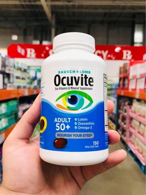 Vi&ecirc;n Uống Bổ Mắt Ocuvite Eye Vitamin Adult 50+ - Tr&ecirc;n 50 Tuổi