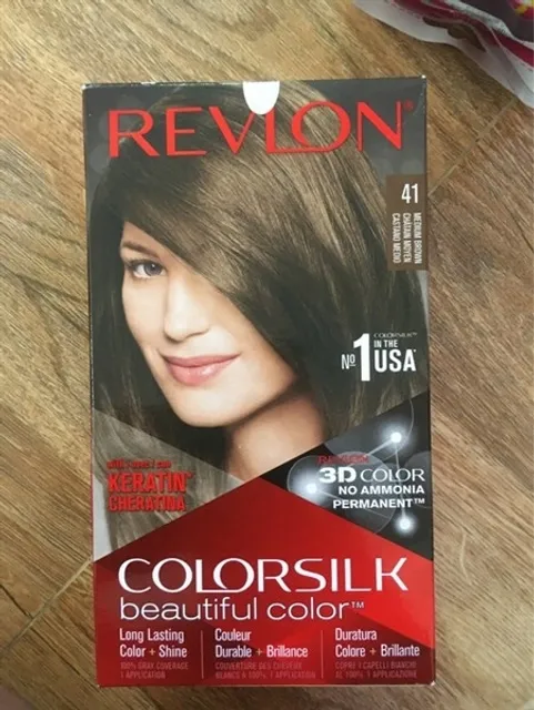 Nhuộm t&oacute;c Revlon Colorsilk Medium Brown số 41