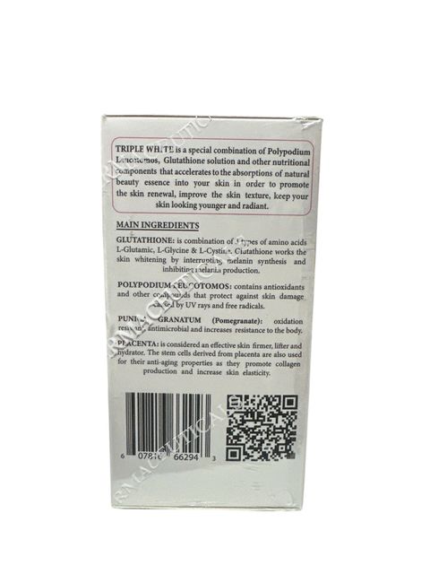 Vi&ecirc;n Uống Trắng Da Triple White