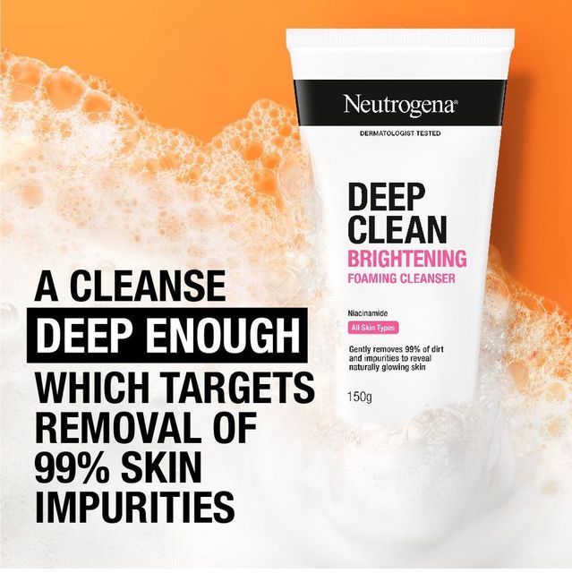 Sữa Rửa Mặt Neutrogena Deep Clean Brightening Foaming Cleanser