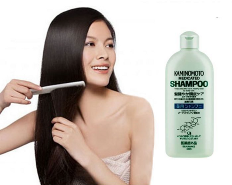 Dầu Gội Đầu K&iacute;ch Th&iacute;ch Mọc T&oacute;c Kaminomto