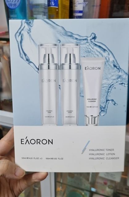 Set Eaoron Hyaluronic dưỡng 3 m&oacute;n