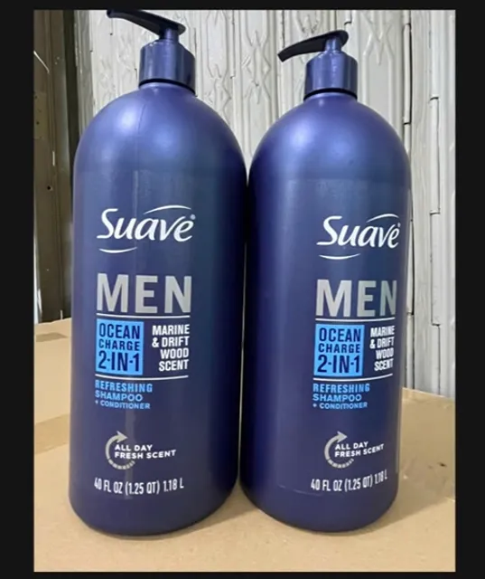 Suave-Tắm gội men citrus rush 3in1