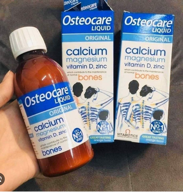 Hướng dẫn sử dụng Canxi nước Osteocare