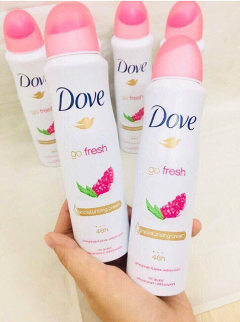 M&ocirc; tả chi tiết Xịt Khử M&ugrave;i Dove