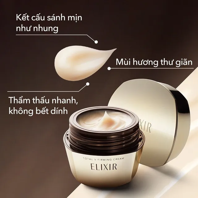 Kem dưỡng ELIXIR TOTAL V FIRMING CREAM