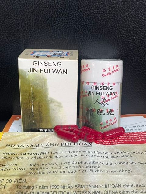 Nh&acirc;n S&acirc;m Tăng Ph&igrave; Ho&agrave;n