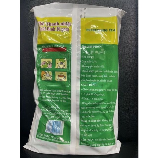 Tr&agrave; Thanh Nhiệt Th&aacute;i B&igrave;nh