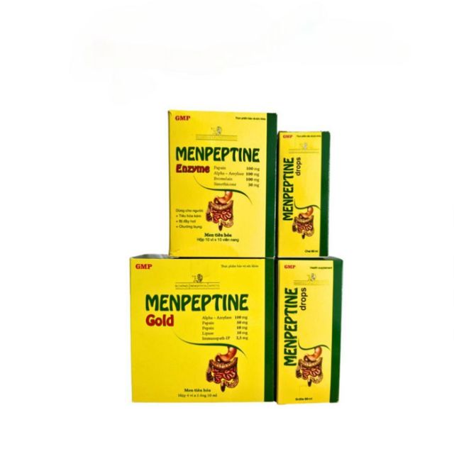 Men Hỗ Trợ Ti&ecirc;u H&oacute;a Menpeptine ENZYME - DROPS - GOLD
