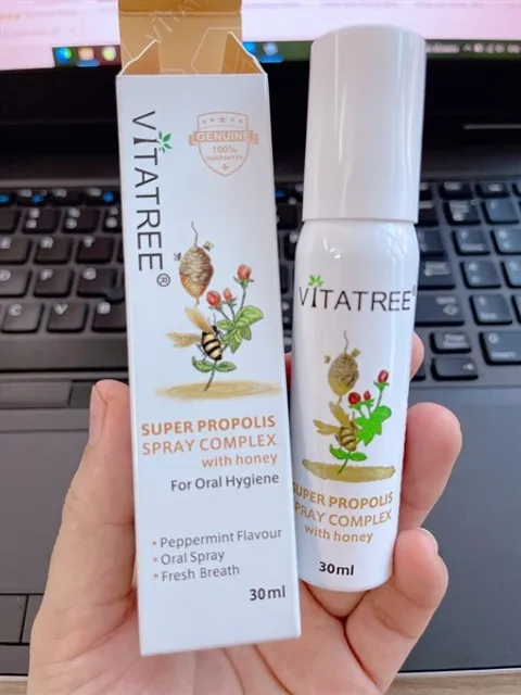 Chai Xịt Keo Ong Vitatree 30ml