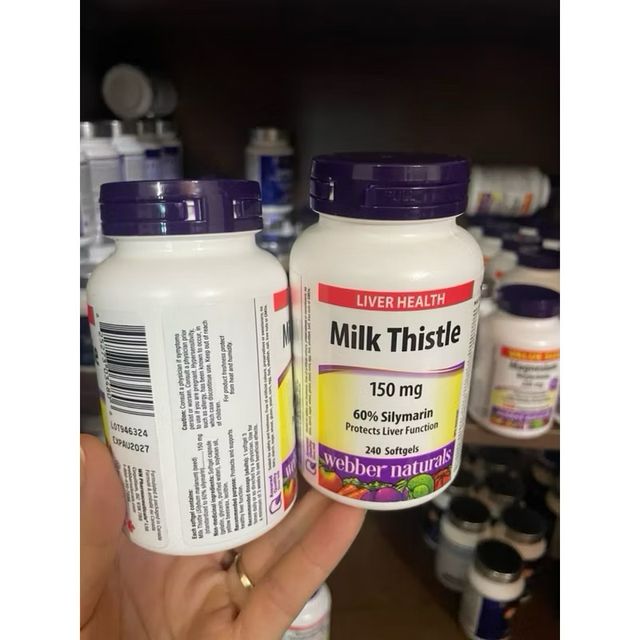Vi&ecirc;n uống bổ gan Milk Thistle