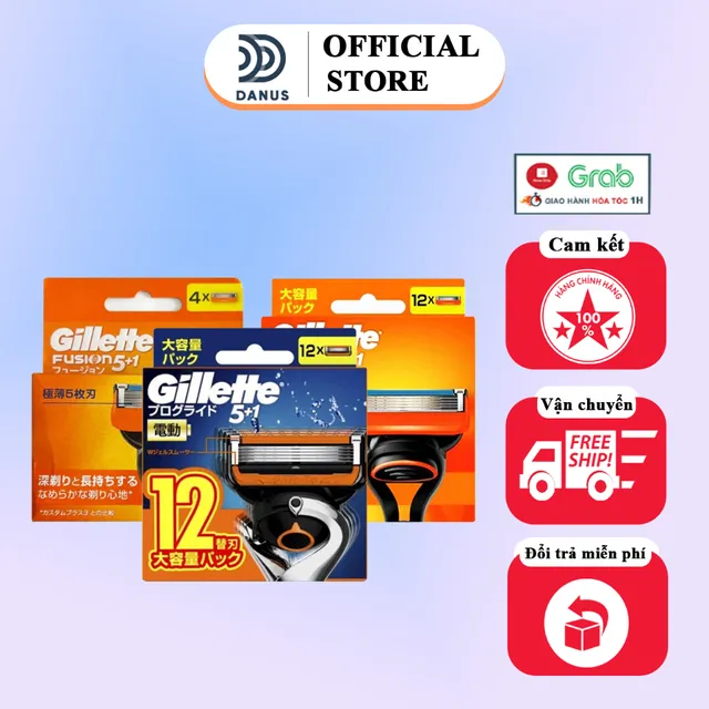 Lưỡi Dao Cạo R&acirc;u Gillette 5 lưỡi