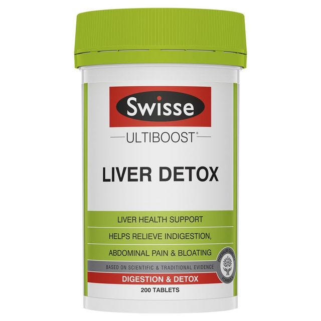 Swisse Liver Detox 200 vi&ecirc;n