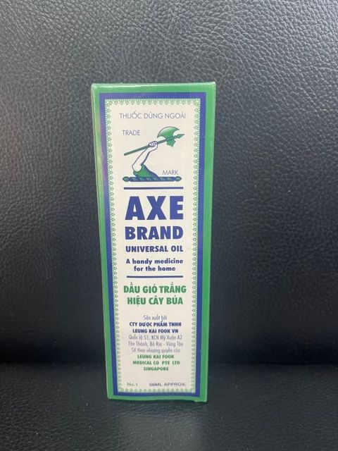 DẦU GI&Oacute; C&Acirc;Y B&Uacute;A TRẮNG AXE BRAND UNIVERSAL OIL SINGAPORE 56ML