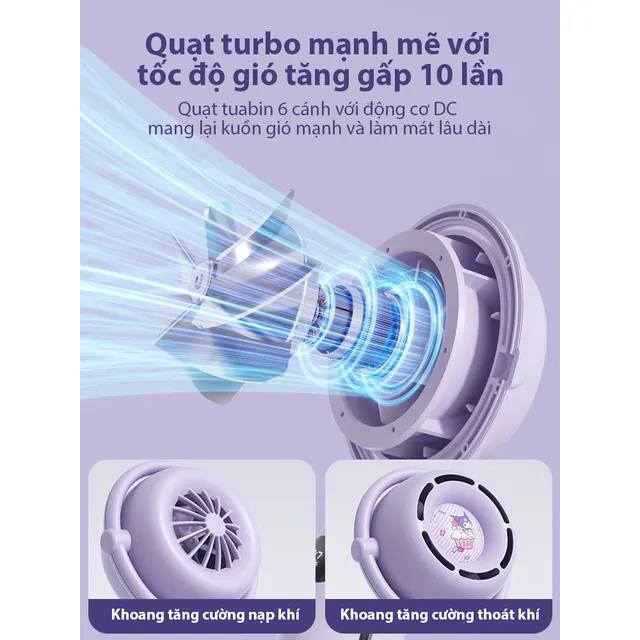 Quạt mini cầm tay HoMar