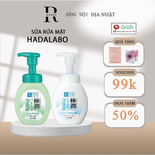 Sữa rửa mặt Hada Labo Nhật Bản