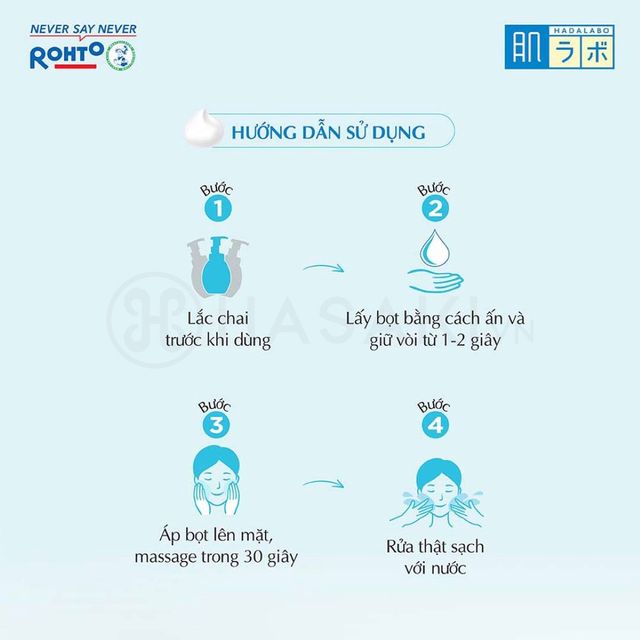 Sữa rửa mặt Hada Labo cho da nhạy cảm