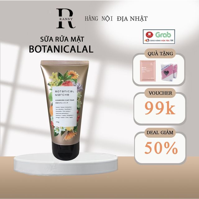 Sữa Rửa Mặt Botanical Marche 120g