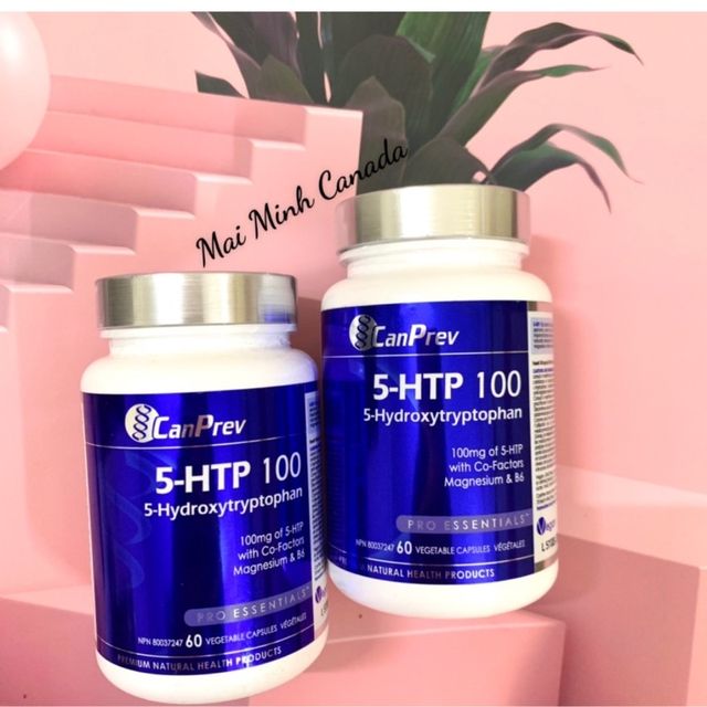 Vi&ecirc;n uống Canprev 5 HTP 100mg 60 vi&ecirc;n nang