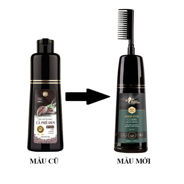 Dầu Gội Phủ Bạc Hắc S&acirc;m H&agrave;n Quốc Mộc Nhu