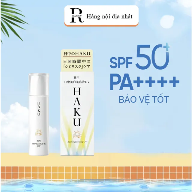 Tinh chất l&agrave;m trắng da chống nắng ban ng&agrave;y Shiseido HAKU Melanofocus UV 45g