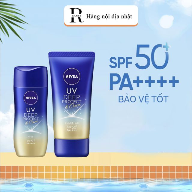 Kem chống nắng Nivea UV Deep Protect & Care SPF50+ PA+++  Nội Địa Nhật Bản