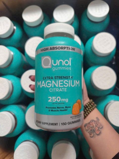 Kẹo dẻo Magnesium Citrate Qunol