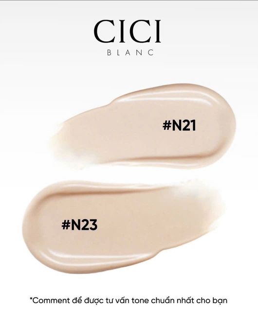 Phấn nước Cici Blanc Cushion - Hướng dẫn sử dụng