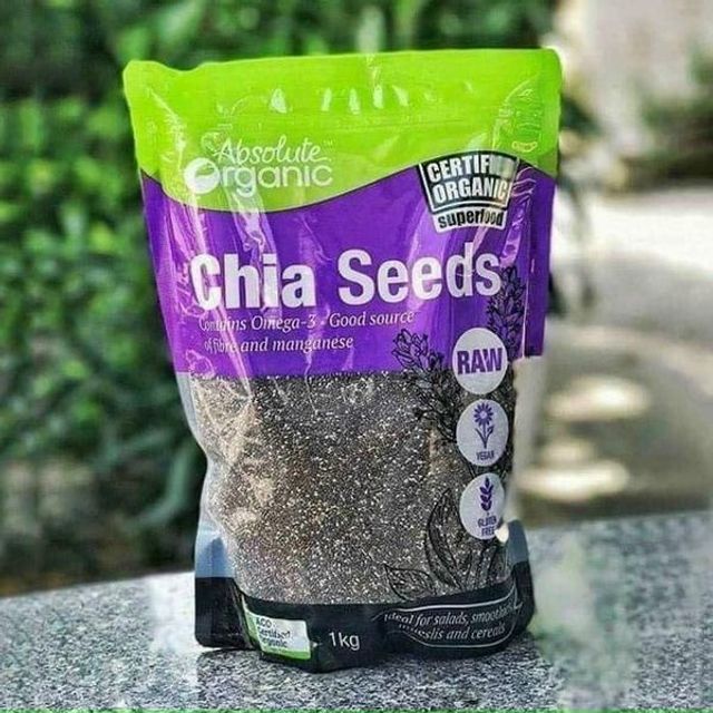 Hạt Chia &Uacute;c Loại 1Kg (T&iacute;m)