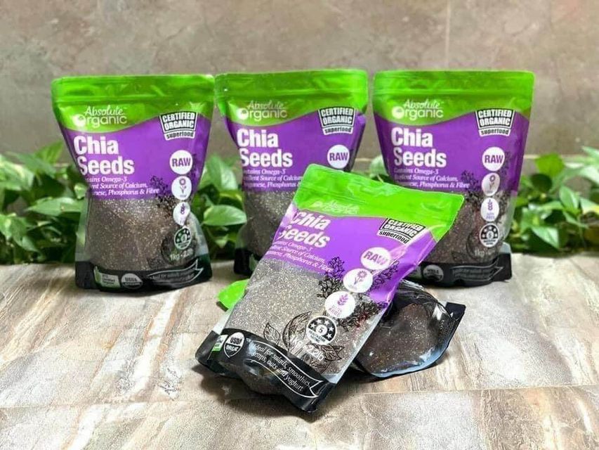 Hạt Chia &Uacute;c Loại 1Kg (T&iacute;m)