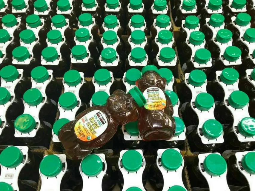 Mật Ong Kirkland Signature Raw Organic Bear