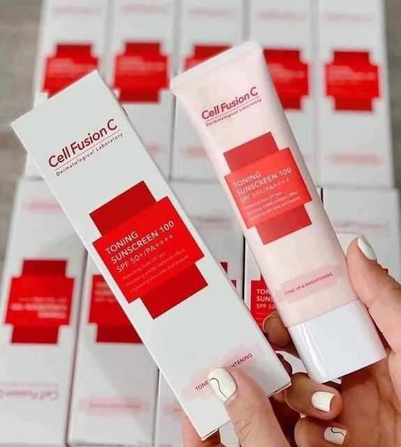 Kem Chống Nắng N&acirc;ng T&ocirc;ng Cell Fusion C