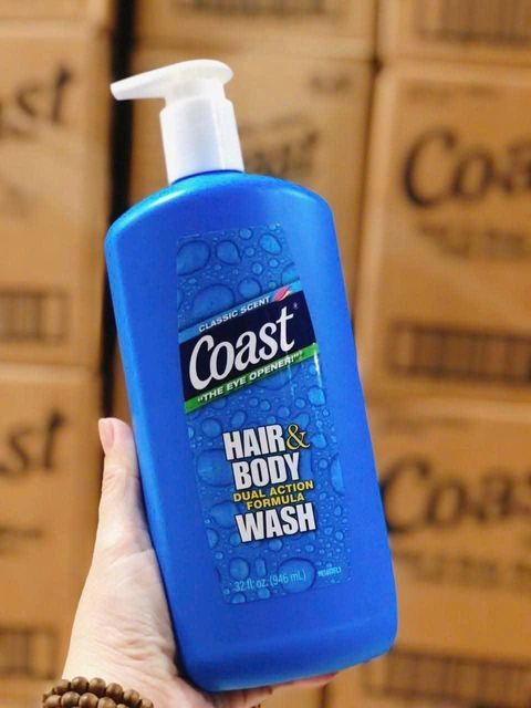 C&oacute; V&ograve;i - Sữa Tắm Gội Coast Classic Scent Hair & Body Wash - 946ml