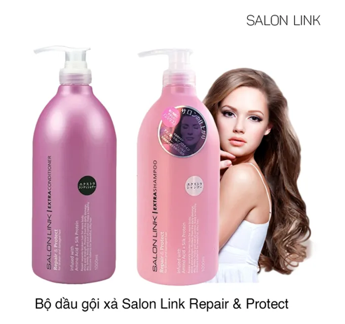 Bộ Dầu Gội Xả Salon Link 1000ml