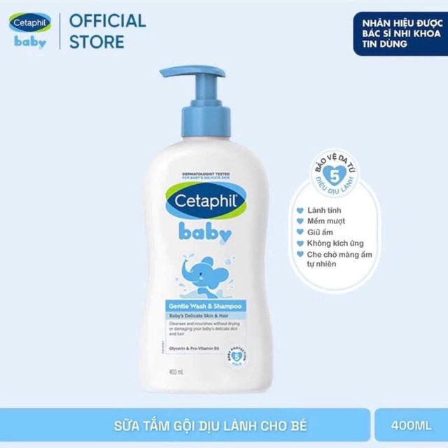Sữa Tắm - Gội Cetaphil