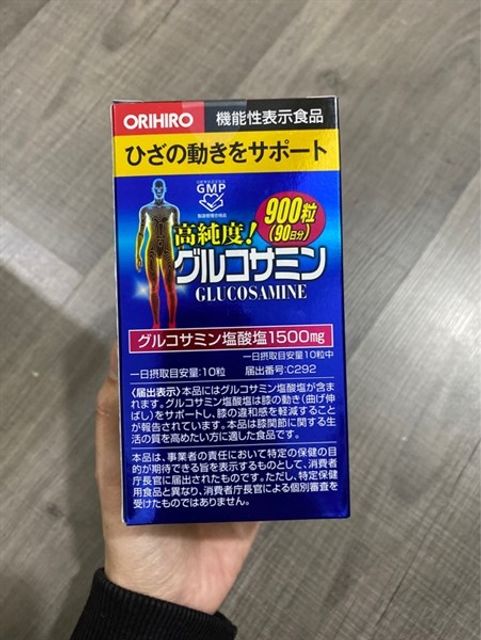 Vi&ecirc;n Uống Glucosamine Orihiro Hỗ Trợ Xương Khớp