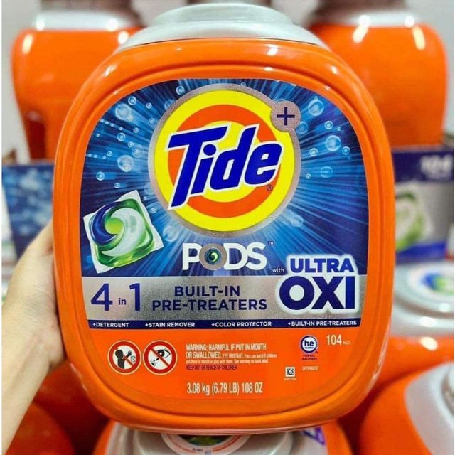 Vi&ecirc;n Giặt Tide Pods Ultra Oxi