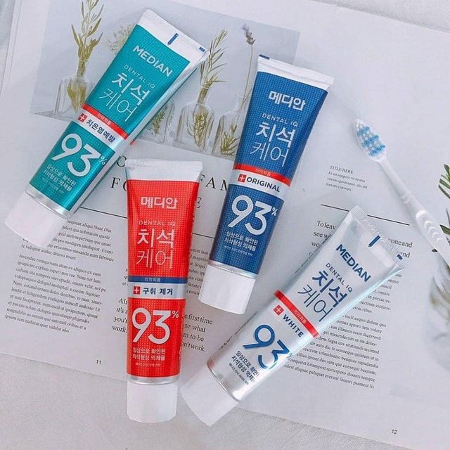Kem đ&aacute;nh răng Median 93% Toothpaste H&agrave;n Quốc 120g