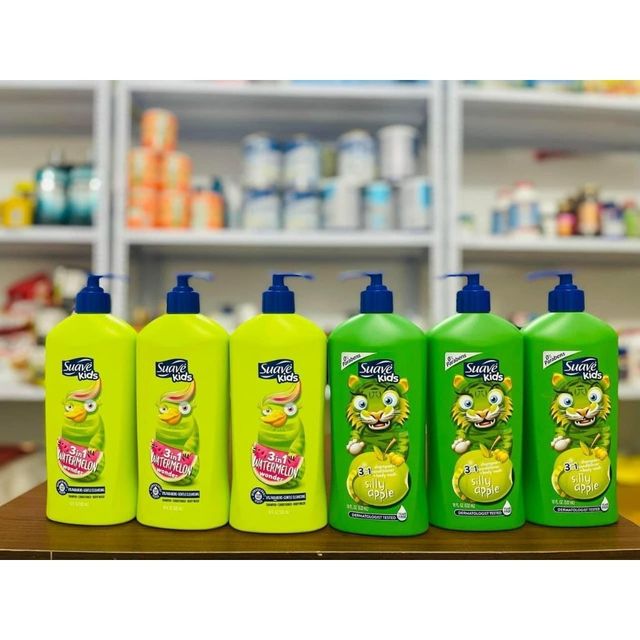 Sữa Tắm Gội Suave Kids 3in1