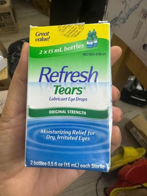 Nước nhỏ mắt nh&acirc;n tạo Refresh Plus 15ml