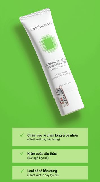 Kem Chống Nắng Cell Fusion C Laser Sunscreen 100