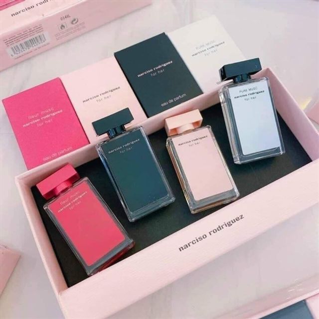 Set Narciso Rodriguez 4 M&oacute;n
