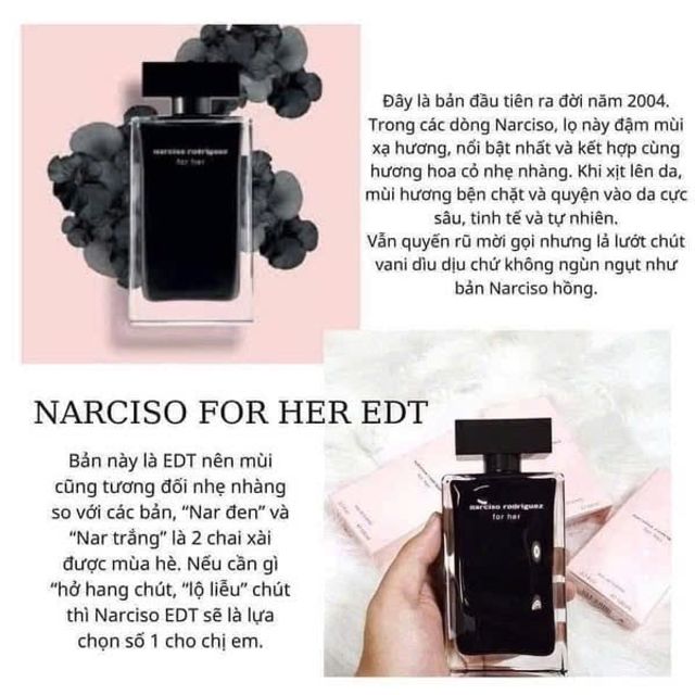 Nước hoa Narciso