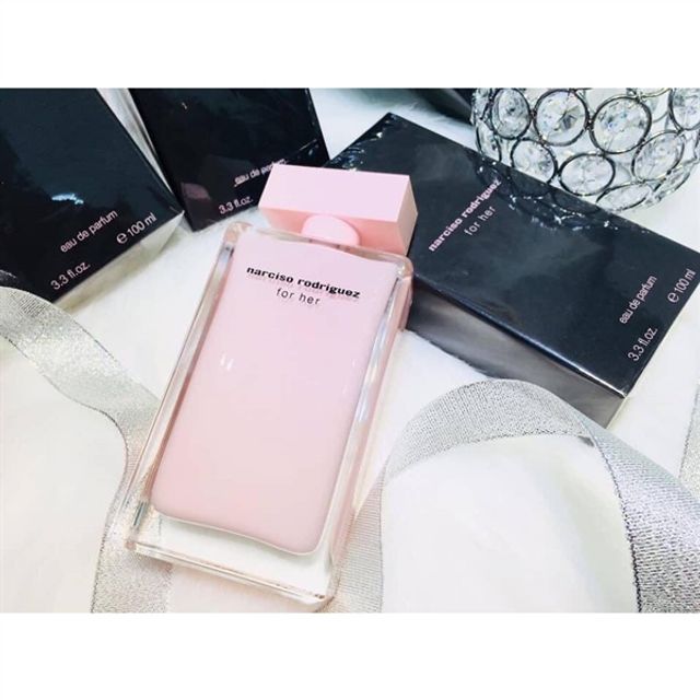 Nước Hoa Narciso Rodriguez For Her Edp 100ml (Nar Hồng)