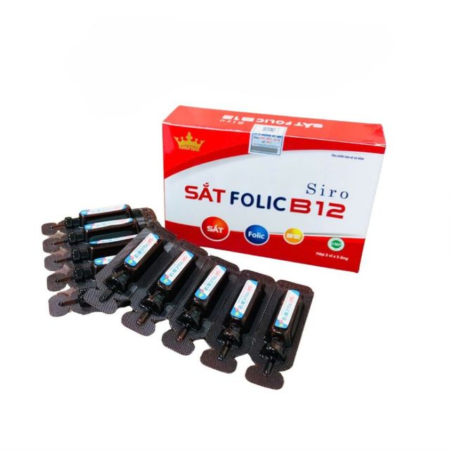 Siro Sắt Folic B12 KingPhar